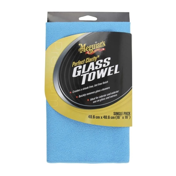 Laveta Microfibre Sticla Meguiar's Glass Towel 40 x 40CM X190301EUMG